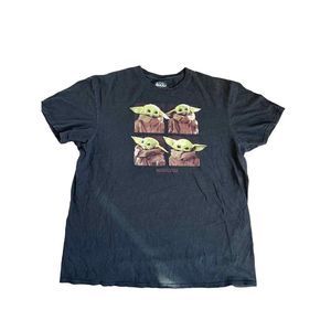 star wars baby yoda graphic t-shirt official merch